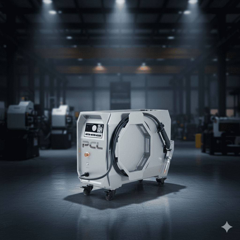 PCL Air-Cooled Laser Welder in On-site Operation