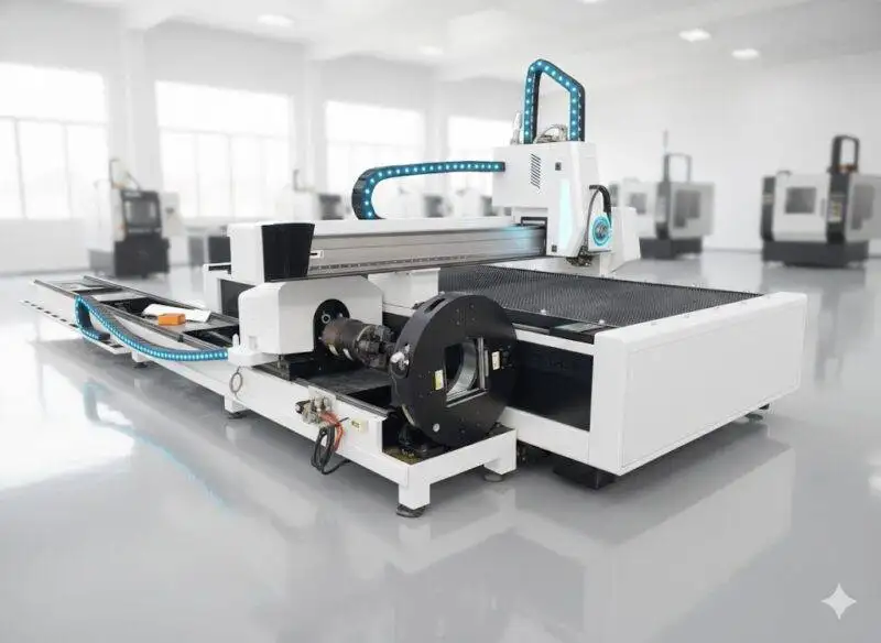 Fiber Laser Cutting Machine with Narrow Gap welding for Pressure Vessels